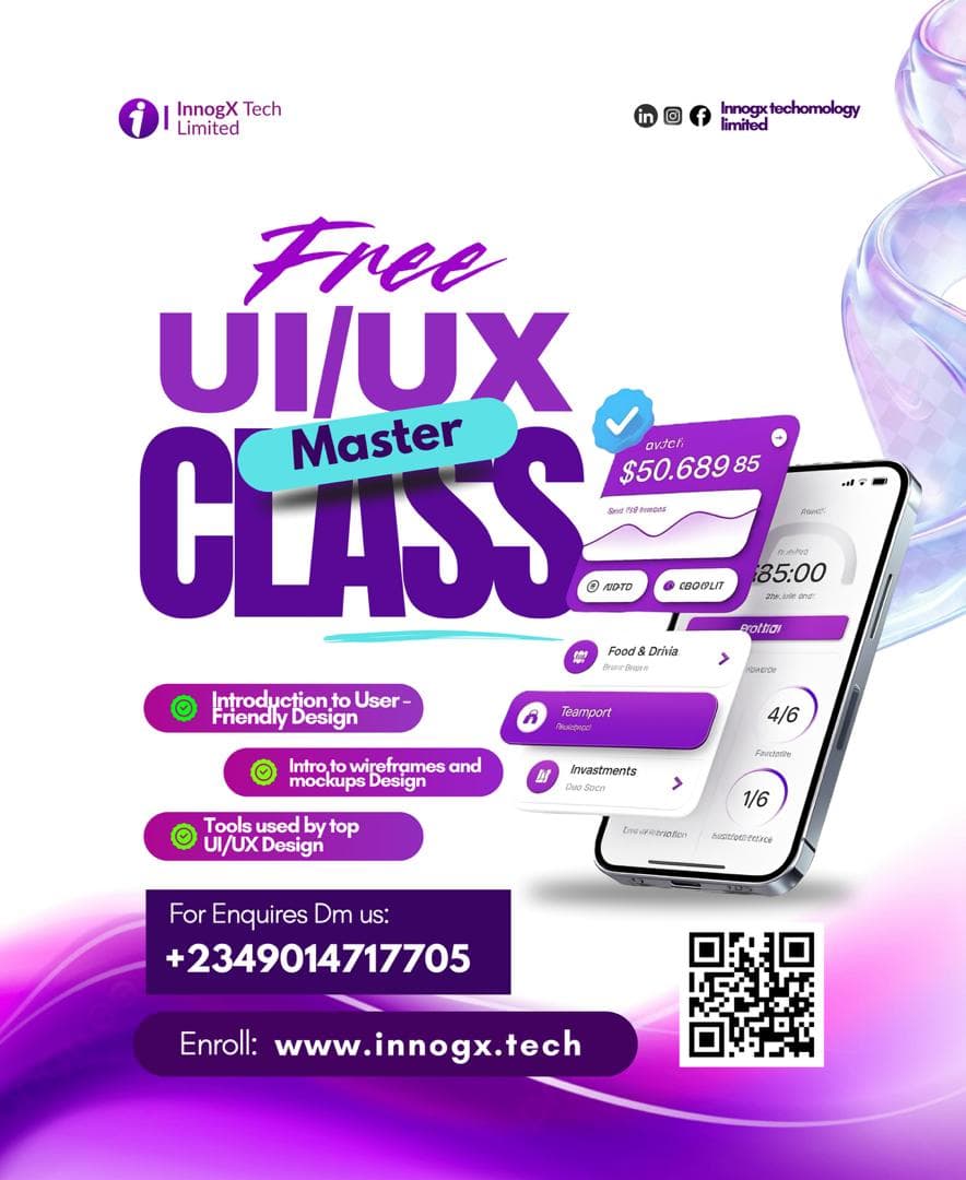 UI/UX Design Masterclass course image