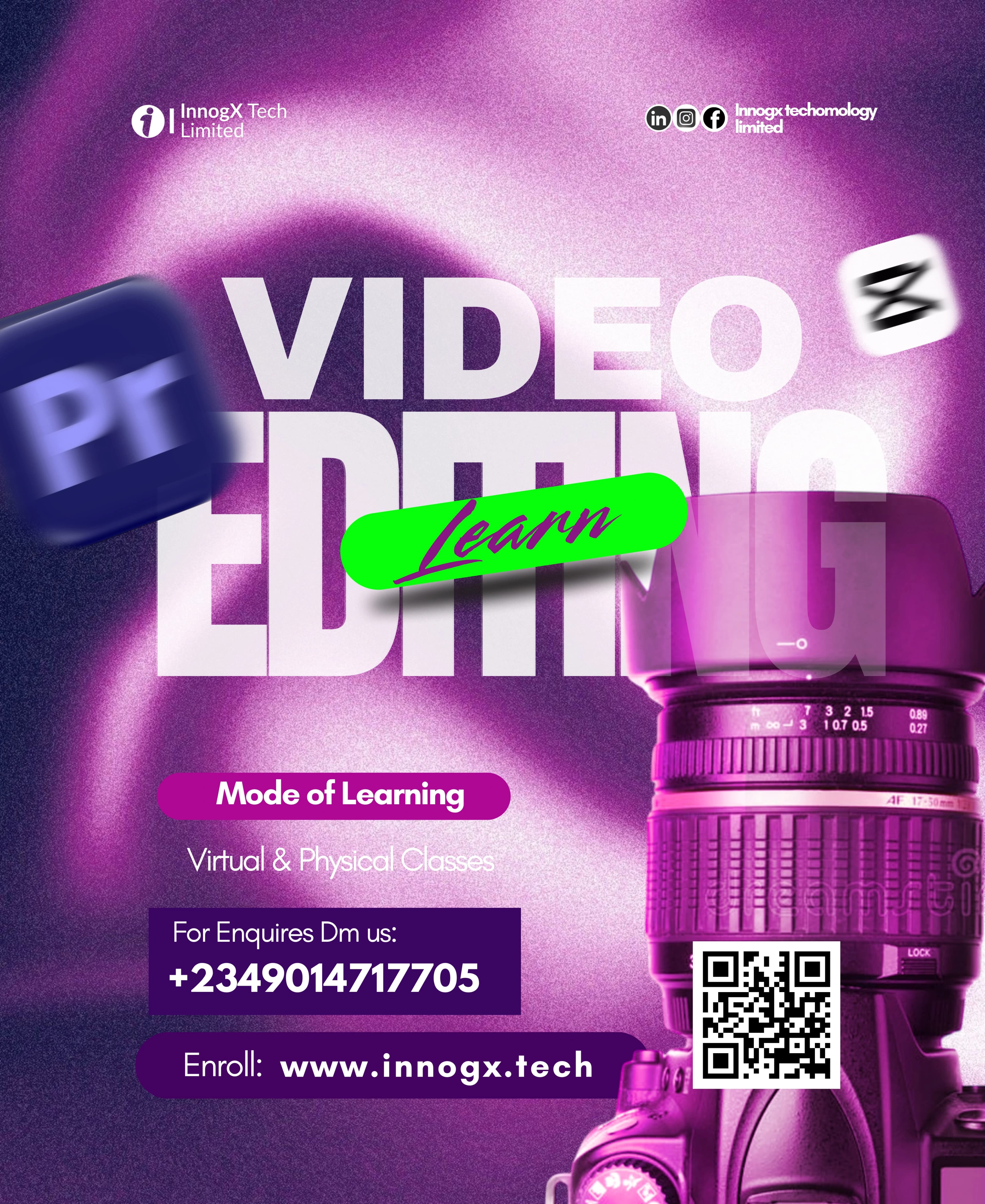 Videography & Video Editing course image