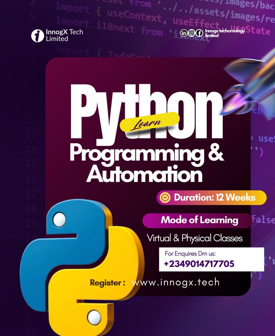 Python Programming & Automation