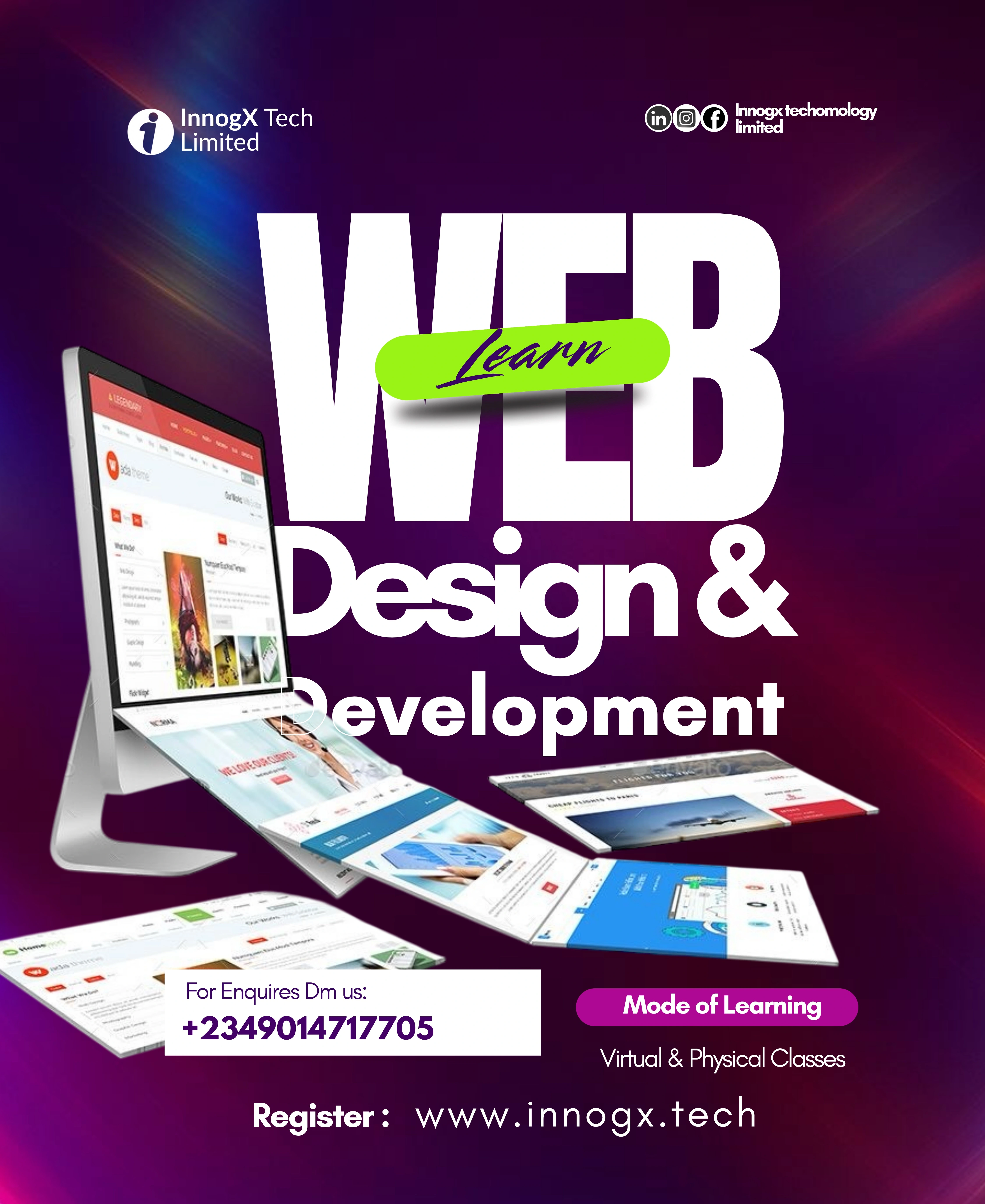 Web Development (Front-End & Back-End)